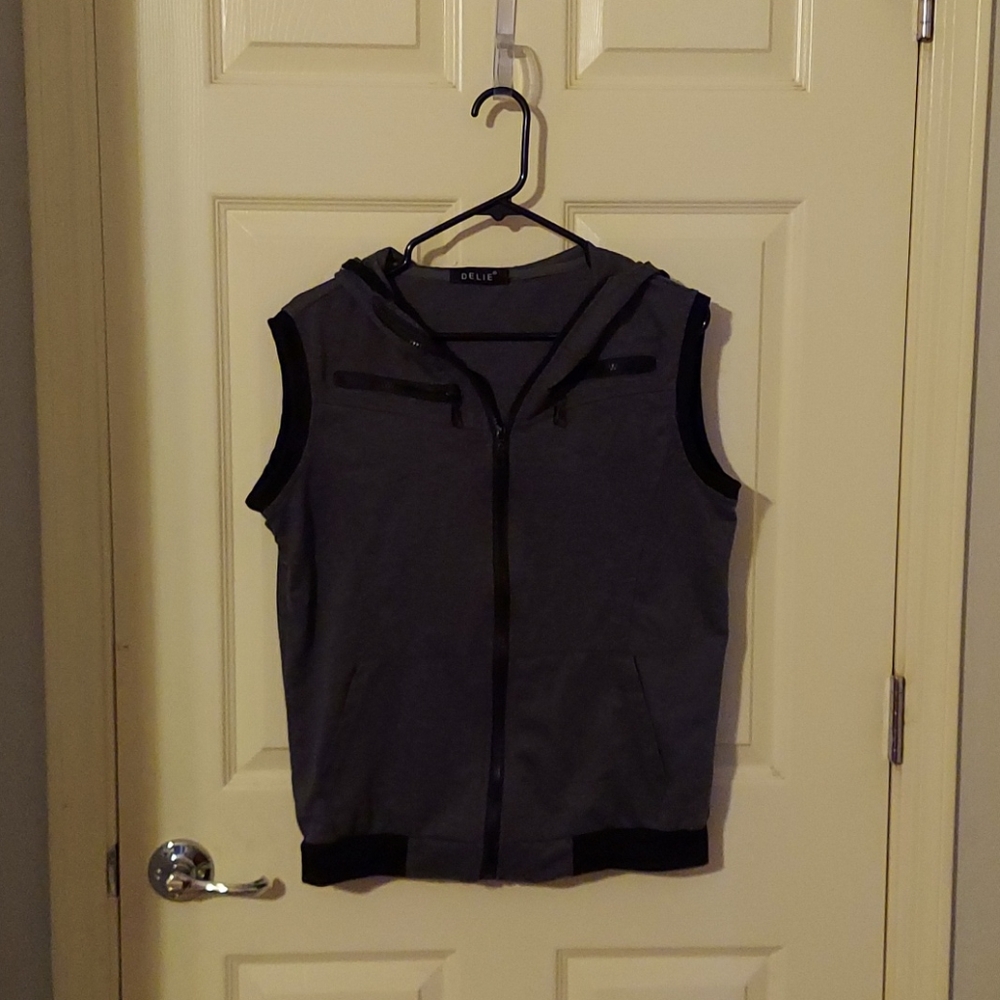 Men's Delie zip up vest